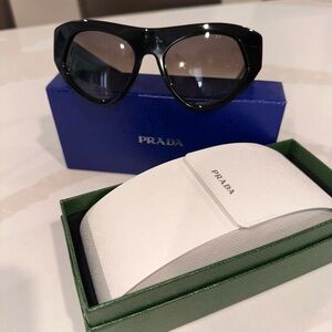Prada Sunglasses SPR 27Q Green and Blue